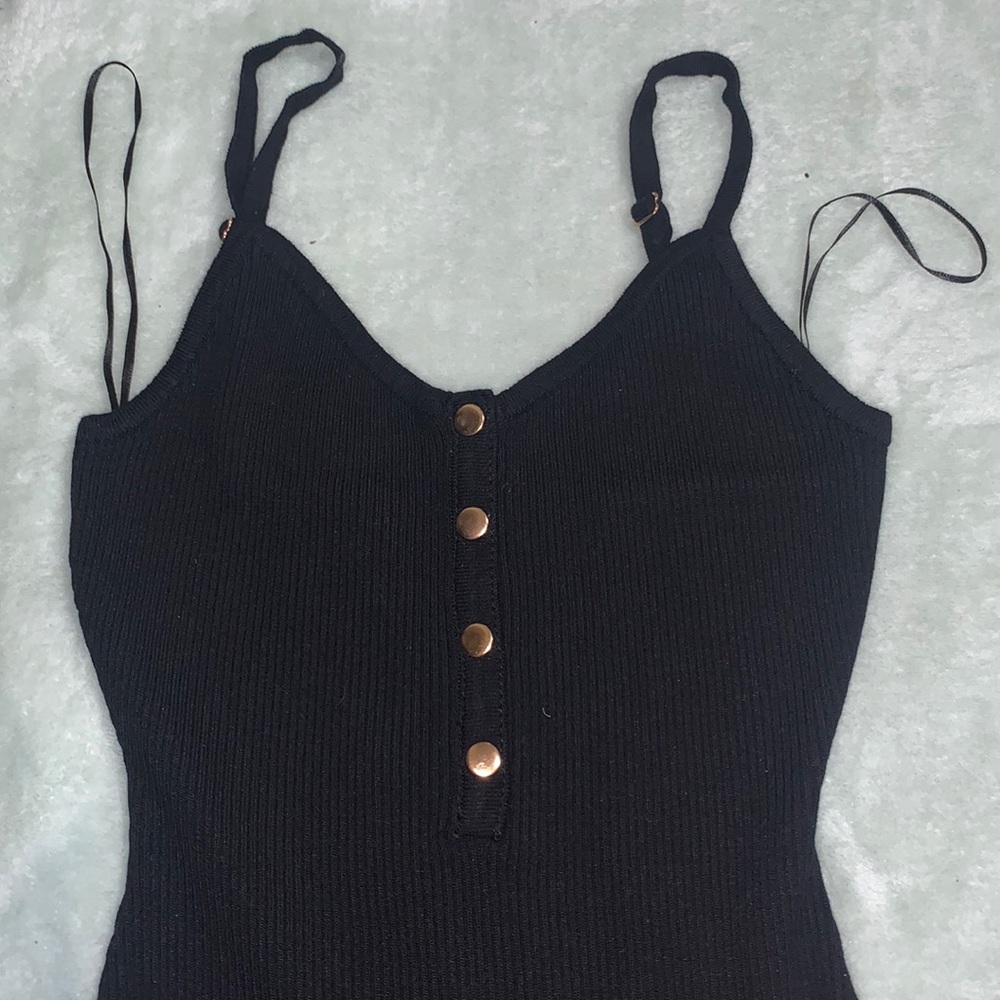Size small black bodysuit. Has never been used